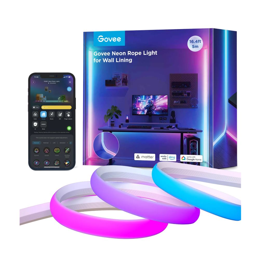 Govee Neon LED szalag 5m (H6641)