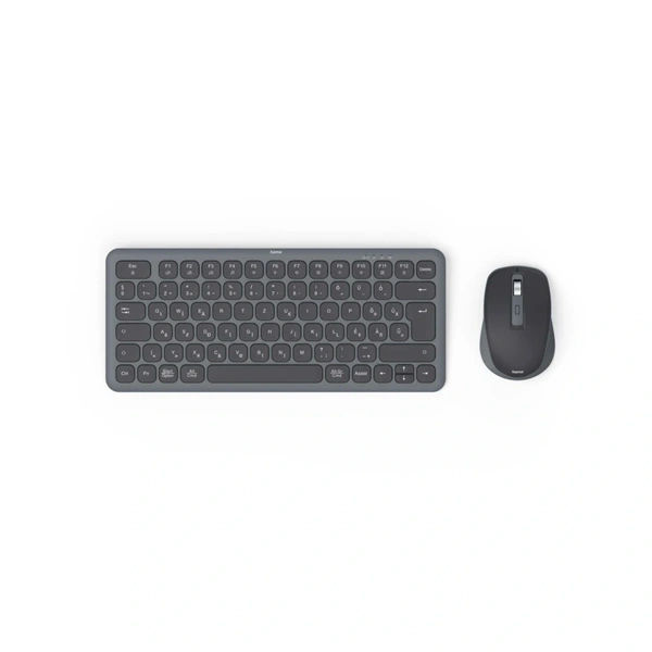 Hama WKM-500 Wireless Bluetooth Billentyűzet + Egér Fekete HU