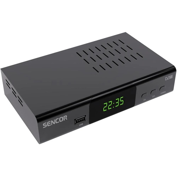 Sencor SDB 5007T DVB-T2 fekete beltéri egység Sencor SDB 5007T DVB-T2 fekete beltéri egység
