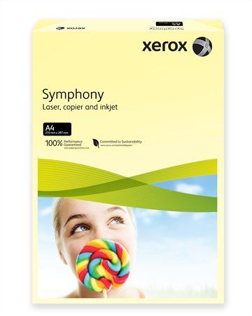 XEROX "Symphony" Másolópapír A4 80g világossárga (pasztell) (003R93975)