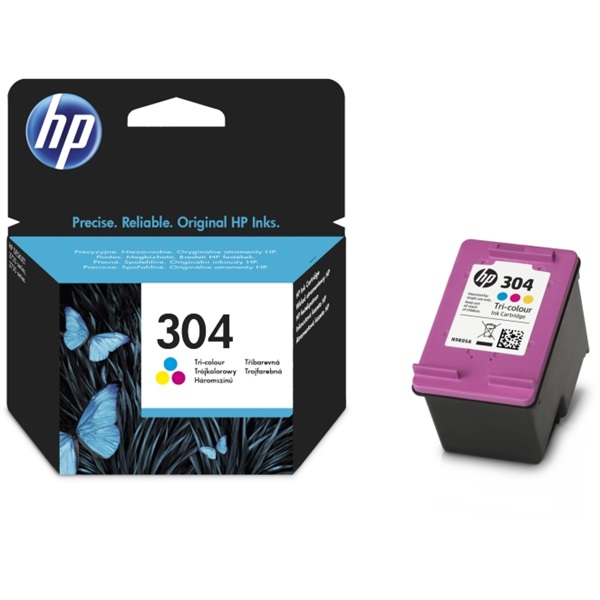 HP N9K05AE háromszínű tintapatron (304 ) HP N9K05AE háromszínű tintapatron (304 )