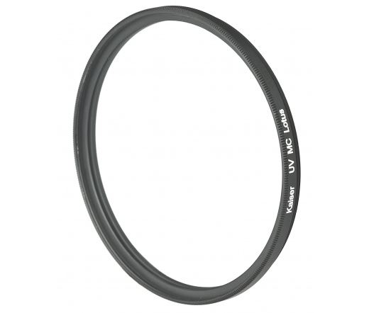 KAISER UV-szűrő MC Lotus, 6 réteg bevonat mindkét oldalon, 37 mm (10237) KAISER UV-szűrő MC Lotus, 6 réteg bevonat mindkét oldalon, 37 mm (10237)
