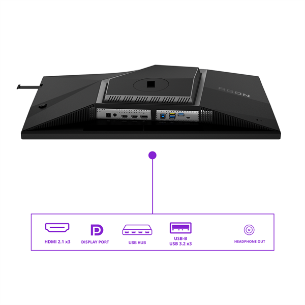 AOC IPS 360Hz Gaming  27" AG276QSG2  2560x1440 hangszóró  Monitor