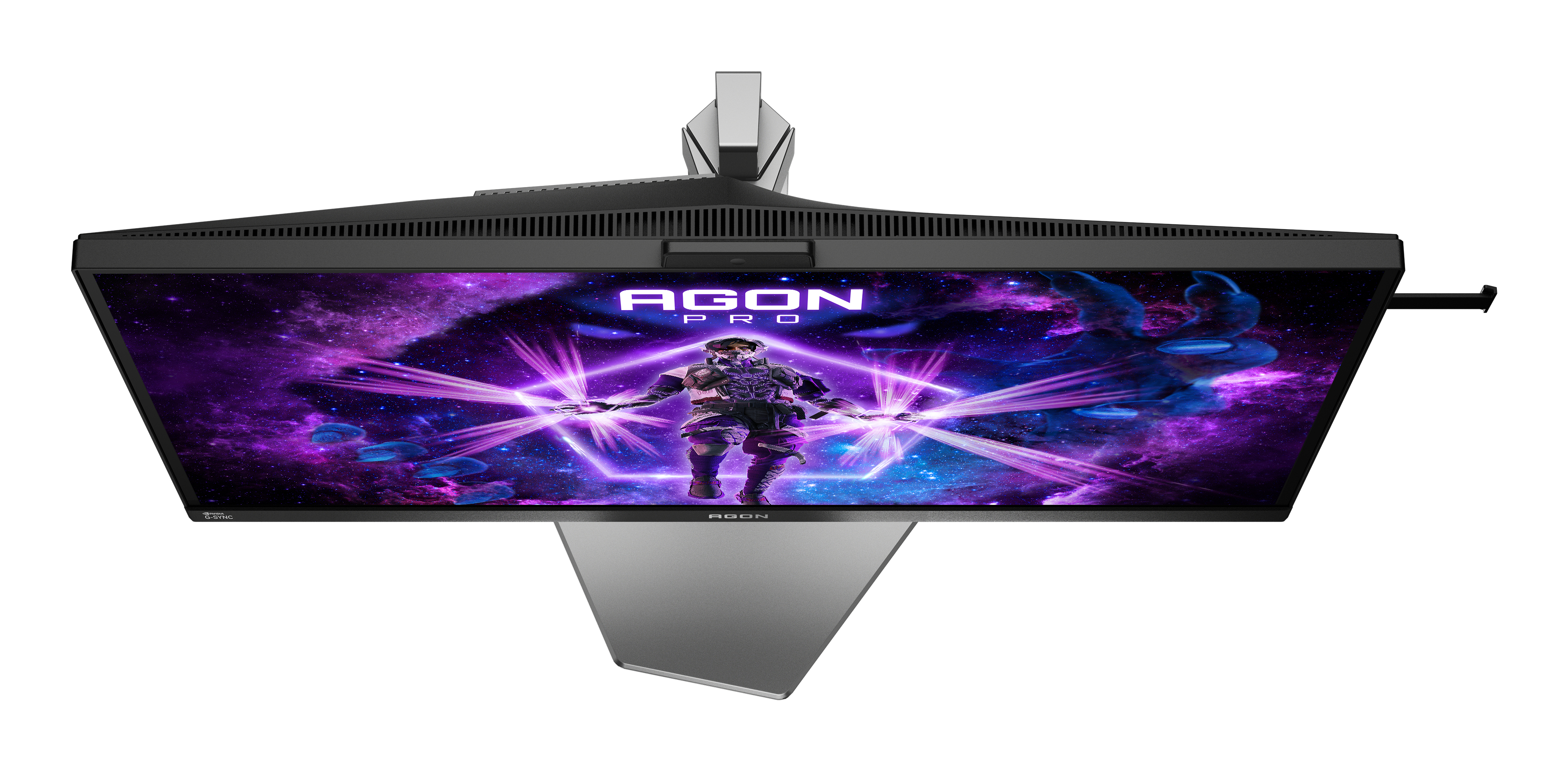 AOC 27" AG276QSG2 Monitor - 2560x1440, QHD, LED, IPS, 450Hz, 0,3ms, Hangszóró, G-Sync, Pivot, RGB, Gamer, Fekete