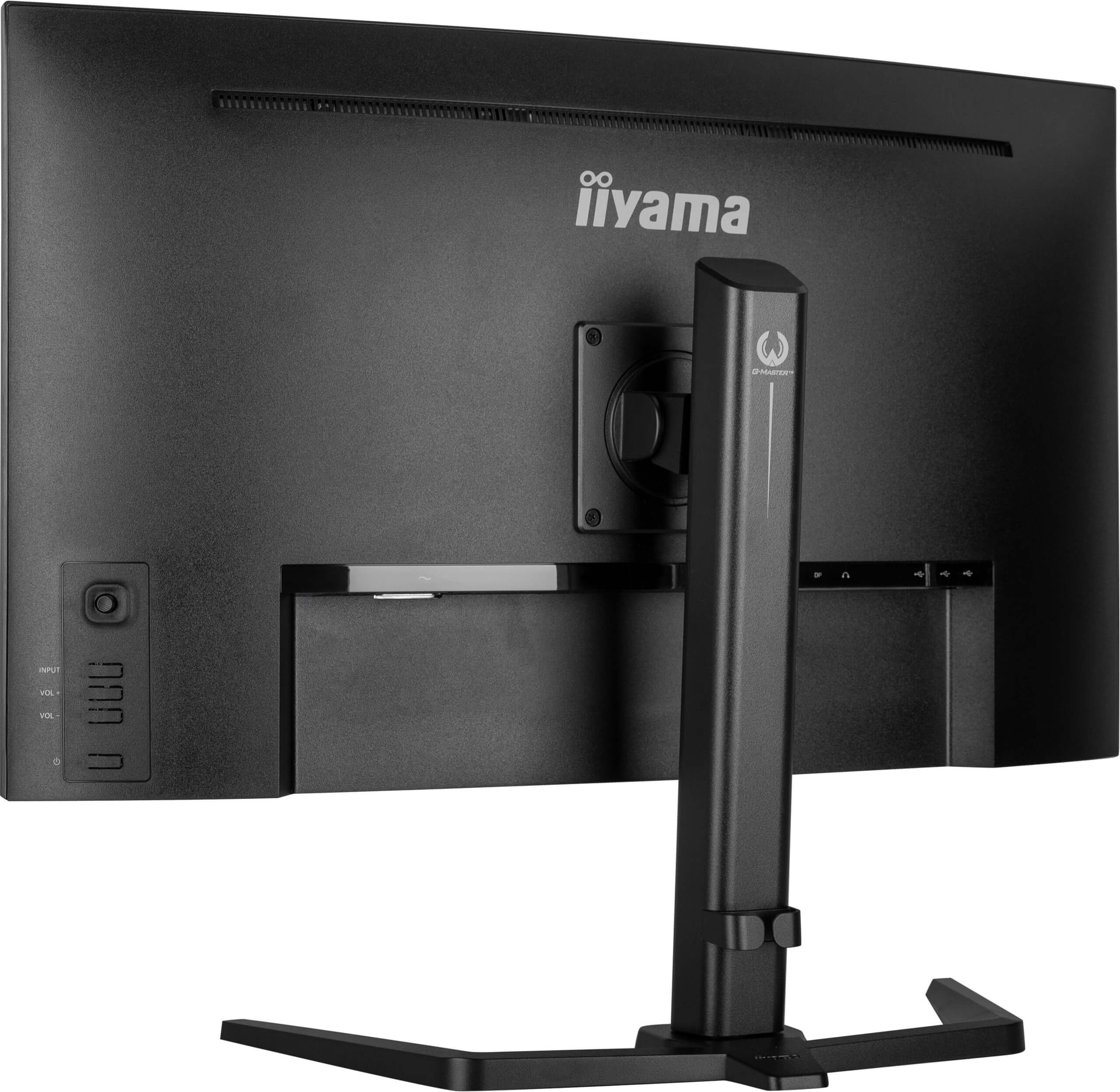 iiyama 31,5" G-Master GCB3280QSU-B2 LED Monitor - 2560x1440, QHD, VA, 180Hz, 0,2ms, Ívelt, Hangszóró, Gamer, Fekete