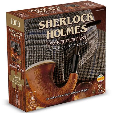 Flair Toys Sherlock Holmes és a pettyes pánt puzzle rejtéllyel 1000db (33118SML)