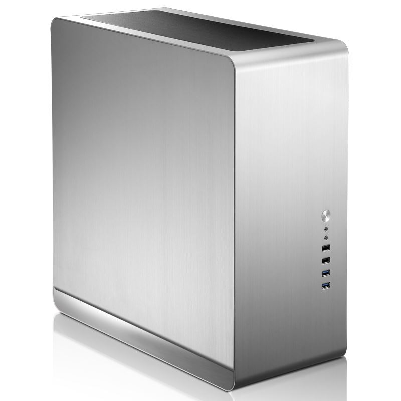 Jonsbo UMX4 Silver táp nélküli ház ezüst