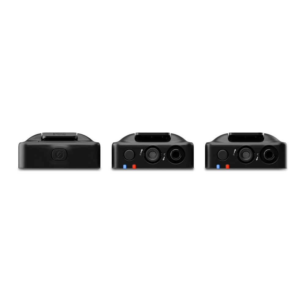 Rode Wireless GO GEN3 kompakt két csatornás digitális vezeték nélküli mikrofon rendszer adóba épített mikrofonnal, black