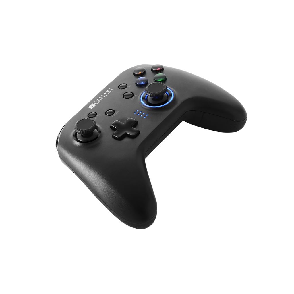 Canyon CND-GPW3 Vezeték Nélküli Gamepad Switch/Android/PC/PS3 fekete Canyon CND-GPW3 Vezeték Nélküli Gamepad Switch/Android/PC/PS3 fekete