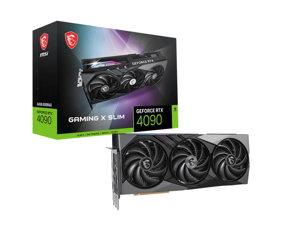 MSI GeForce RTX 4090 24GB GAMING X SLIM 24G videokártya
