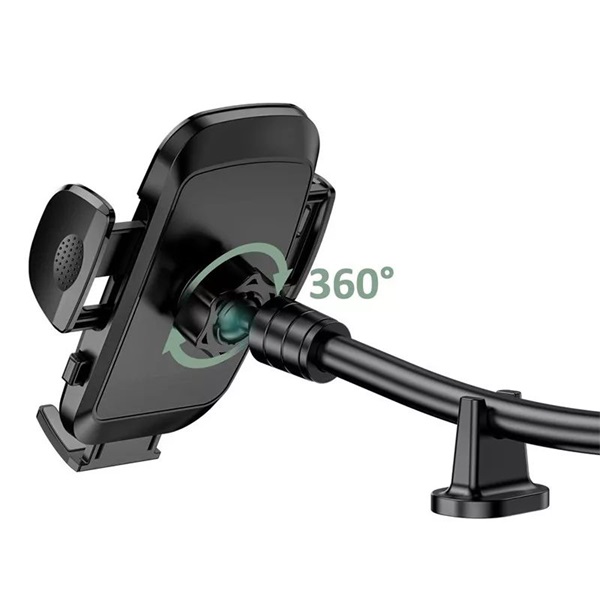 Haffner FN0451 V3W-D univerzális fekete műszerfalra/szélvédőre helyezhető autós tartó Haffner FN0451 V3W-D univerzális fekete műszerfalra/szélvédőre helyezhető autós tartó