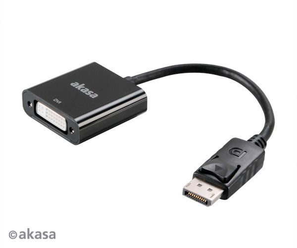 Akasa DisplayPort -> DVI adapter (AK-CBDP05-20BK)
