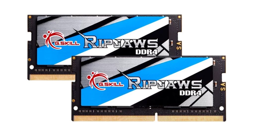 16GB 3200MT/s DDR4 Notebook RAM G.Skill Ripjaws CL18 1.20V (2x8GB) (F4-3200C18D-16GRS)