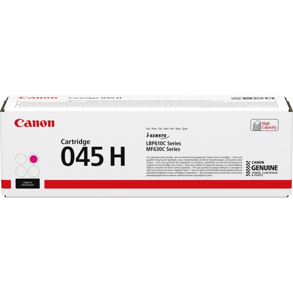 Canon 045H nagy kapacitású toner magenta (1244C002) Canon 045H nagy kapacitású toner magenta (1244C002)