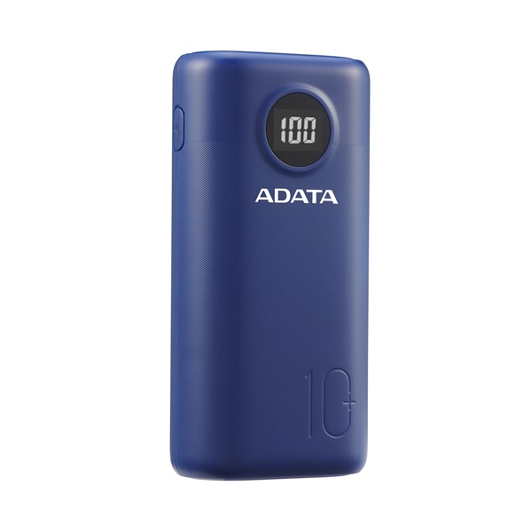 ADATA P20000QCD Power Bank 20000mAh kék (AP20000QCD-DGT-CDB) ADATA P20000QCD Power Bank 20000mAh kék (AP20000QCD-DGT-CDB)