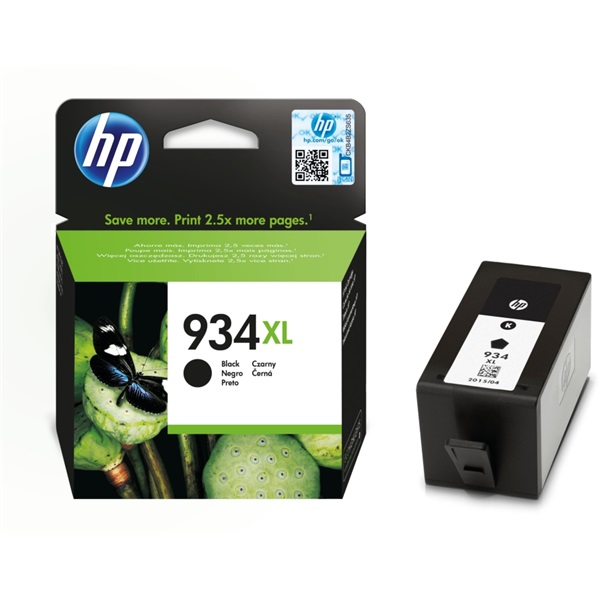 HP 934XL nagy kapacitású tintapatron fekete (C2P23AE) HP 934XL nagy kapacitású tintapatron fekete (C2P23AE)