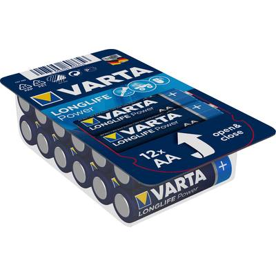 Ceruzaelem AA, alkáli mangán, 1,5V, 12 db, Varta High Energy LR06, AA, LR6, AAB4E, AM3, 815, E91, LR6N Ceruzaelem AA, alkáli mangán, 1,5V, 12 db, Varta High Energy LR06, AA, LR6, AAB4E, AM3, 815, E91, LR6N