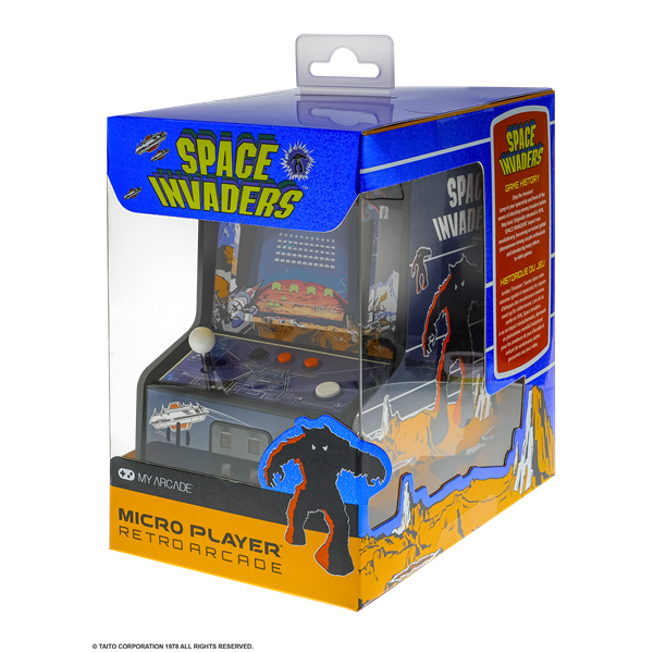 MY ARCADE Space Invaders Micro Player Retro
