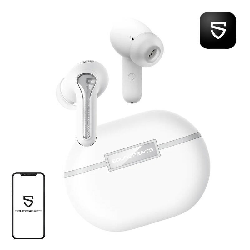 Soundpeats Capsule3 PRO ANC fülhallgató Fehér 