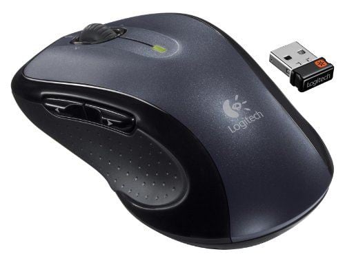 Logitech M510 vezeték nélküli lézeres egér szürke (910-001826 / 910-001822)