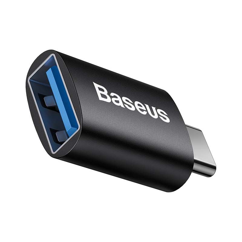 Baseus Ingenuity USB-C – USB-A OTG adapter fekete (ZJJQ000001) Baseus Ingenuity USB-C – USB-A OTG adapter fekete (ZJJQ000001)