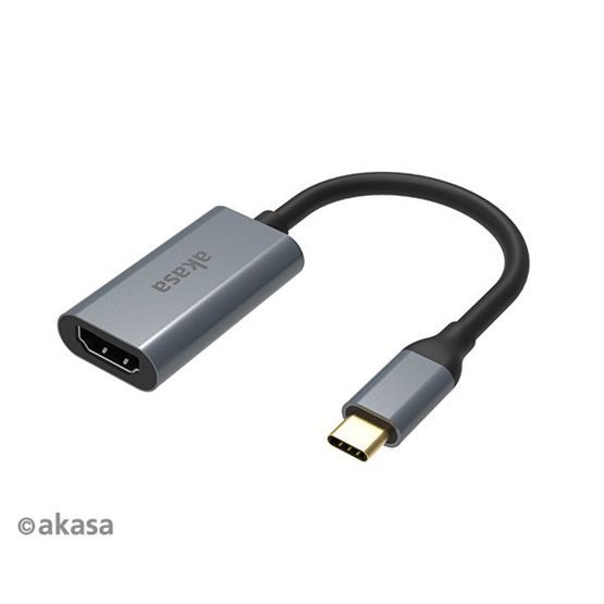  Akasa AK-CBCA24-18BK USB Type-C - HDMI adapter  