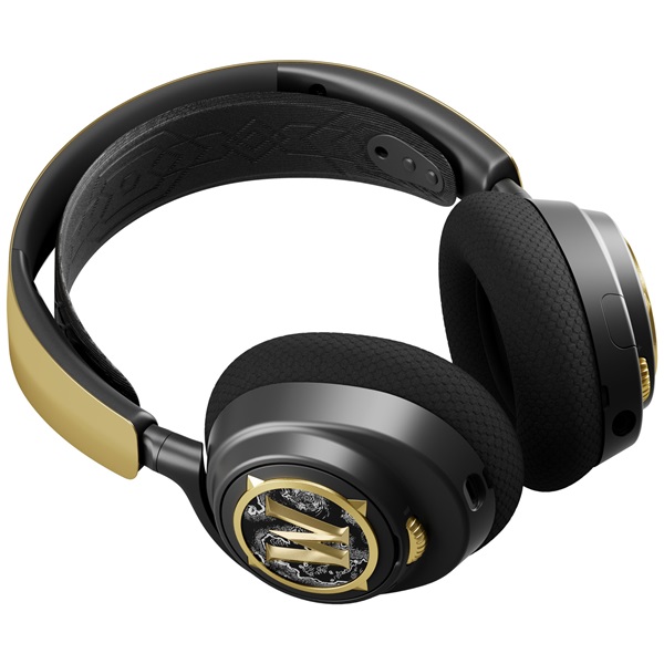 Steelseries Arctis Nova 7 WOW Edition vezeték nélküli gamer headset Fekete 