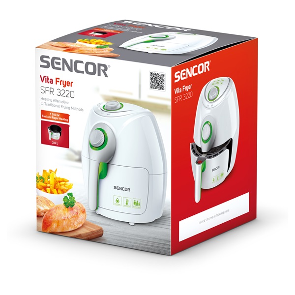 Sencor SFR 3220WH forrólevegős fritőz fehér