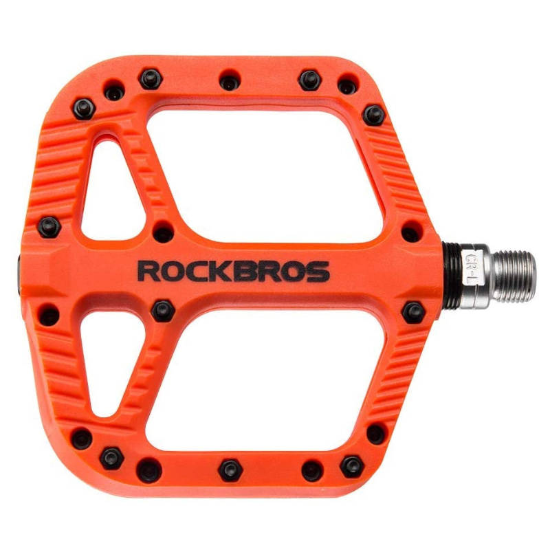 Rockbros 2018-12AOR Platform Pedals (Orange) Rockbros 2018-12AOR Platform Pedals (Orange)