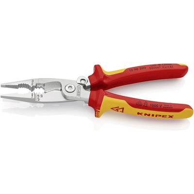 Knipex 13 96 200 VDE szigetelet villanyszerelő fogó, kombinált fogó, érvéghüvely krimpelő fogó max. 50 mm2-ig Knipex 13 96 200 VDE szigetelet villanyszerelő fogó, kombinált fogó, érvéghüvely krimpelő fogó max. 50 mm2-ig