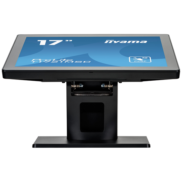 iiyama 17" Prolite T1721MSC-B2 Monitor - LED, 1280x1024,  Érintőképernyő, Fekete