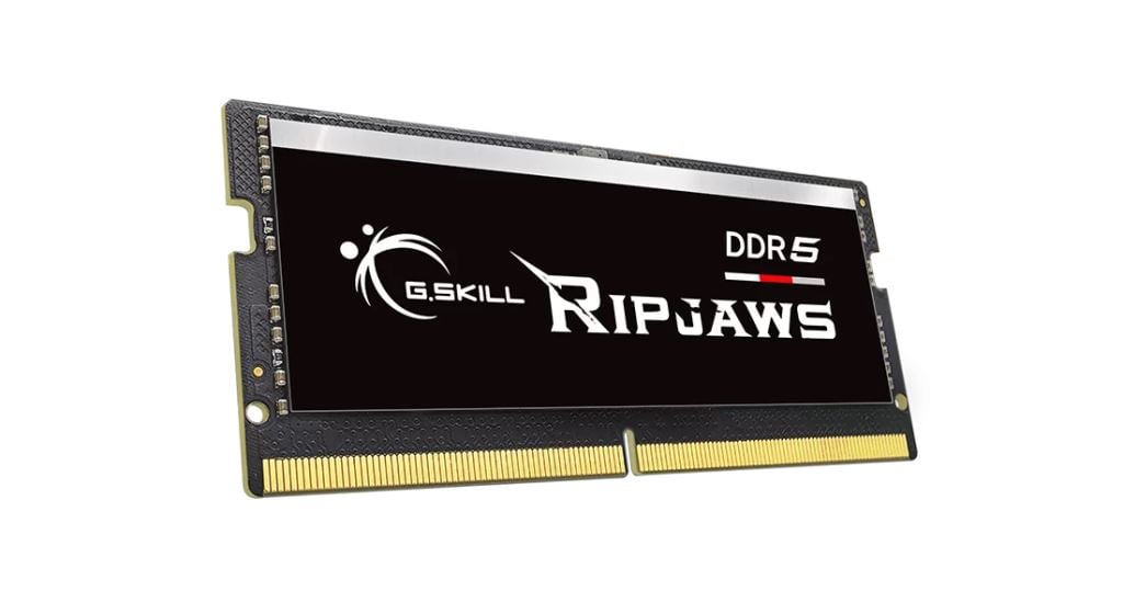 16GB 5200MHz DDR5 Notebook RAM G.Skill Ripjaws CL38 (1x16GB) (F5-5200S3838A16GX1-RS)