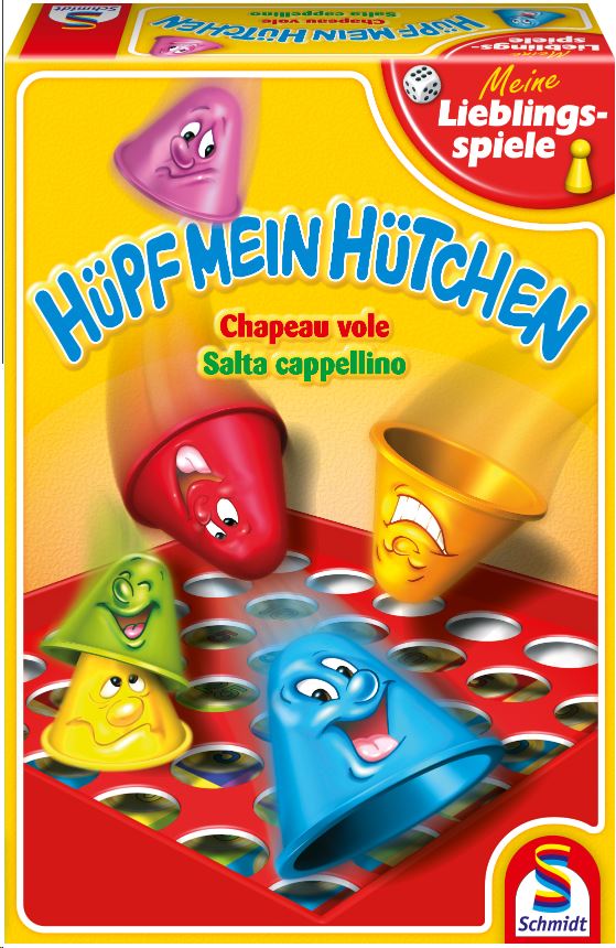 Schmidt Hüpf mein Hütchen társasjáték (40530, 15154-183) Schmidt Hüpf mein Hütchen társasjáték (40530, 15154-183)