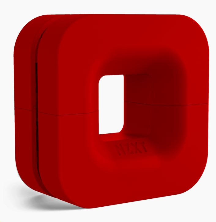 NZXT PUCK mágneses fejhallagató tartó piros (BA-PCKRT-RD)