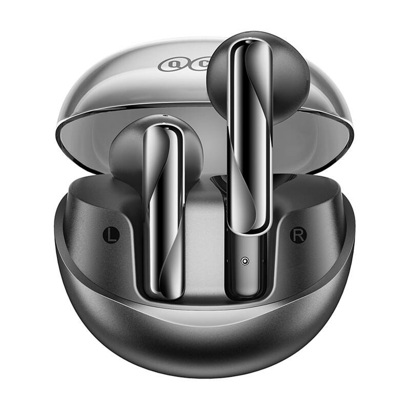 TWS QCY AilyBuds Clear T32 Headset Fekete