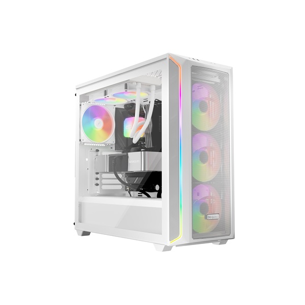 Be Quiet! 12cm  LIGHT WINGS LX 120mm PWM White Triple-Pack RGB Cooler Fehér 