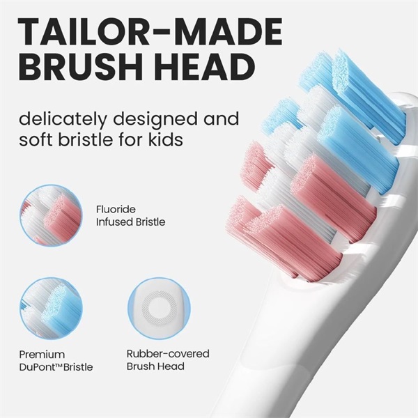 Xiaomi Oclean Kids elektromos fogkefe gyerekeknek rózsaszín Xiaomi Oclean Kids elektromos fogkefe gyerekeknek rózsaszín