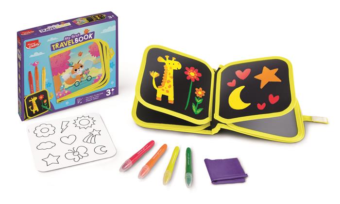 MAPED CREATIV  Early Age My First Travel Book Utazós rajzkönyv