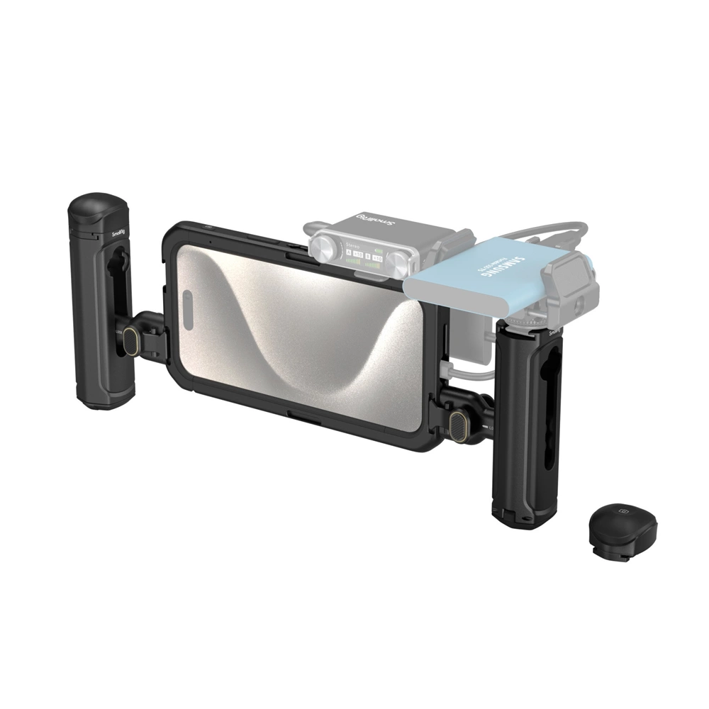 SMALLRIG Mobile Video Kit (Dual Handheld) for iPhone 15 Pro Max 4392