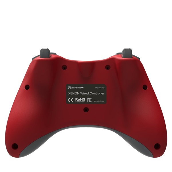 Hyperkin Xenon Xbox Series|One/Windows 11|10 piros Xbox liszenszelt vezetékes kontroller