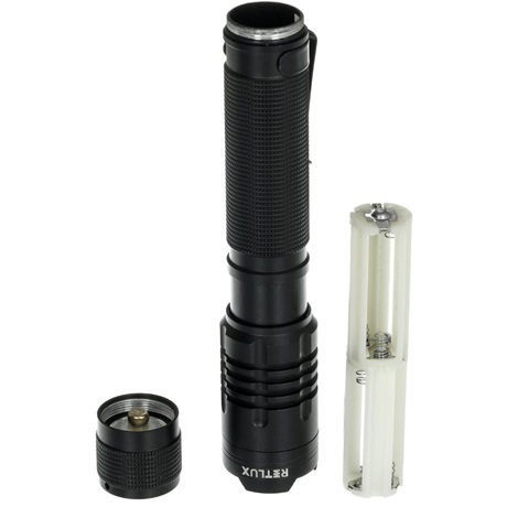 Retlux RPL 48 ZSEBLÁMPA 10W LED  ALU 6AAA