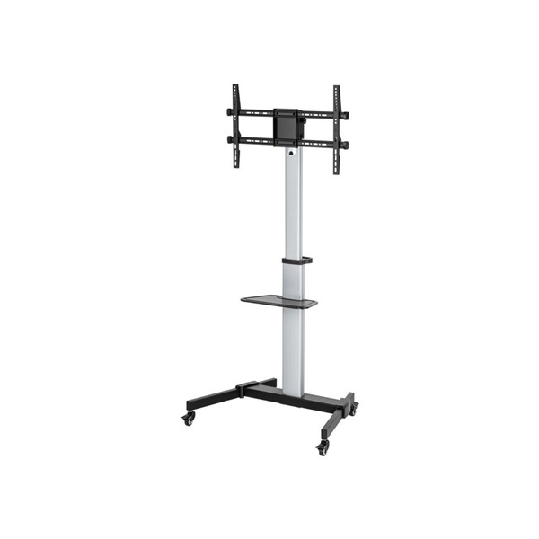 Equip 650630 37"-86" álló gurulós forgatható 90° dönthető Max.:50kg TV állvány fekete Equip 650630 37"-86" álló gurulós forgatható 90° dönthető Max.:50kg TV állvány fekete