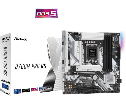 ASRock LGA1700 B760M PRO RS alaplap ASRock LGA1700 B760M PRO RS alaplap