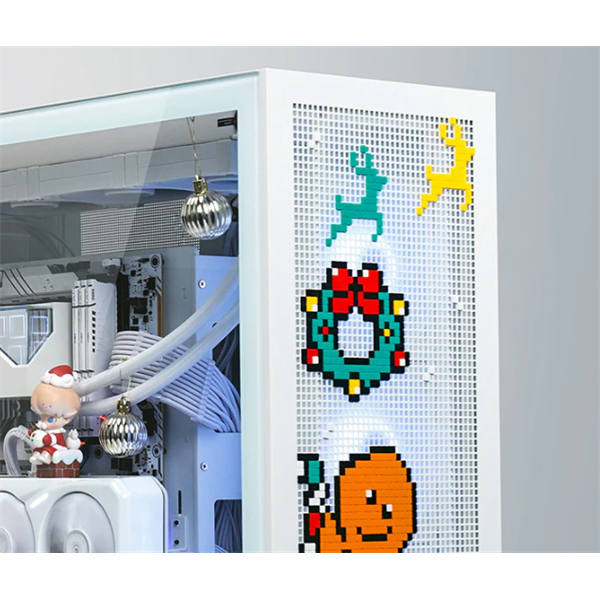 DeepCool PIXEL WH 100db, fehér, szilikon Számítógépház Kiegészítő DeepCool PIXEL WH 100db, fehér, szilikon Számítógépház Kiegészítő