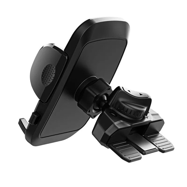 Haffner FN0471 univerzális fekete CD-lejátszóba illeszthető telefon tartó