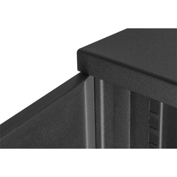 Stalflex 6U fali rack szekrény 19" 350mm fekete (RC19-6U-350GB)