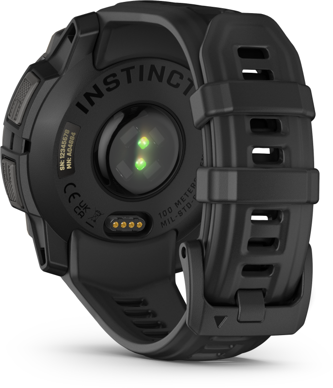 Garmin Instinct 3 45mm AMOLED okosóra Fekete