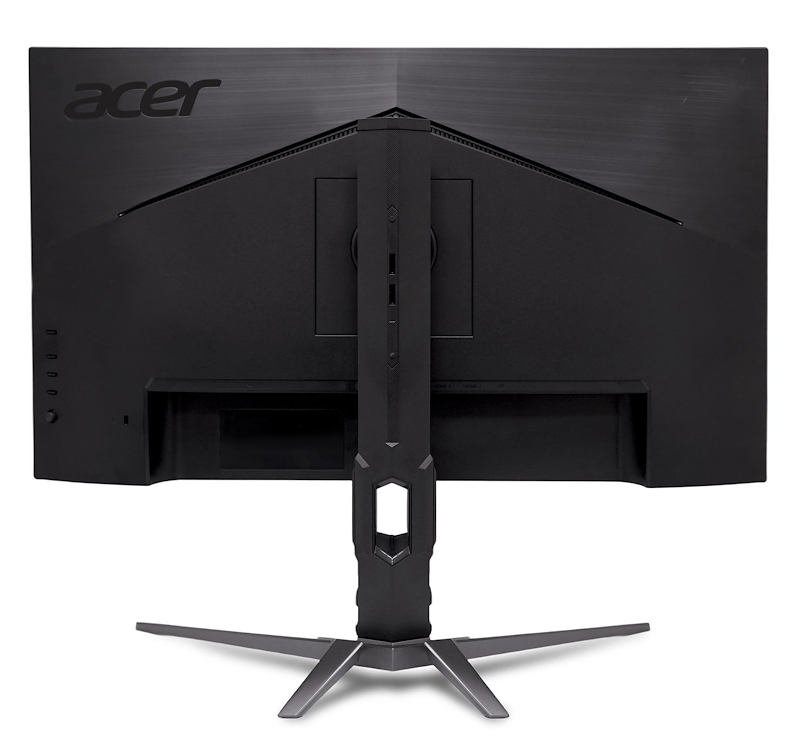 Acer 27" Predator XB273KV5bmiiprx Monitor - 3840x2160, 4K, LED, IPS, 160Hz, 1ms, Hangszóró, FreeSync, Pivot, Gamer, ZeroFrame, Fekete