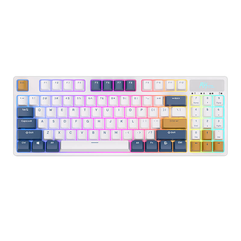 Mechanical keyboard Royal Kludge RK89 RGB, Lemon switch (white) Mechanical keyboard Royal Kludge RK89 RGB, Lemon switch (white)