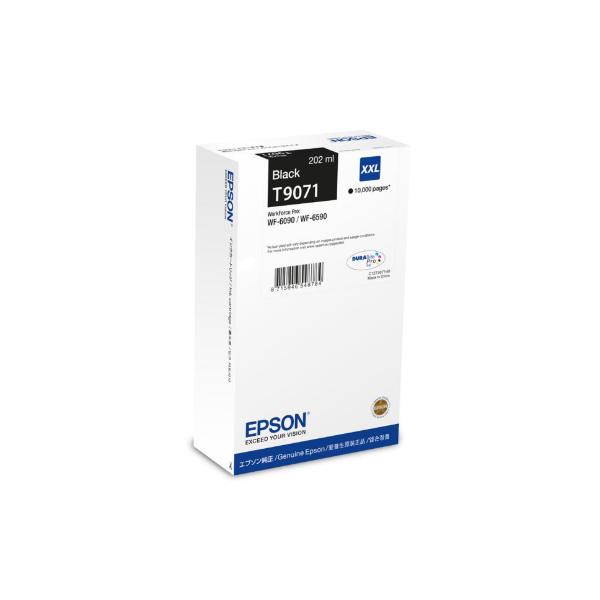 EPSON WF-6xxx Ink Tintapatron Fekete XXL Eredeti EPSON WF-6xxx Ink Tintapatron Fekete XXL Eredeti
